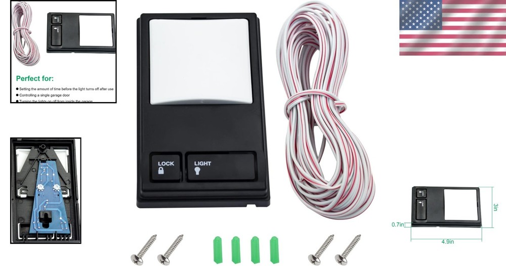 Multi-Function Garage Door Console for LiftMaster - Compatibility & Ease of Use
