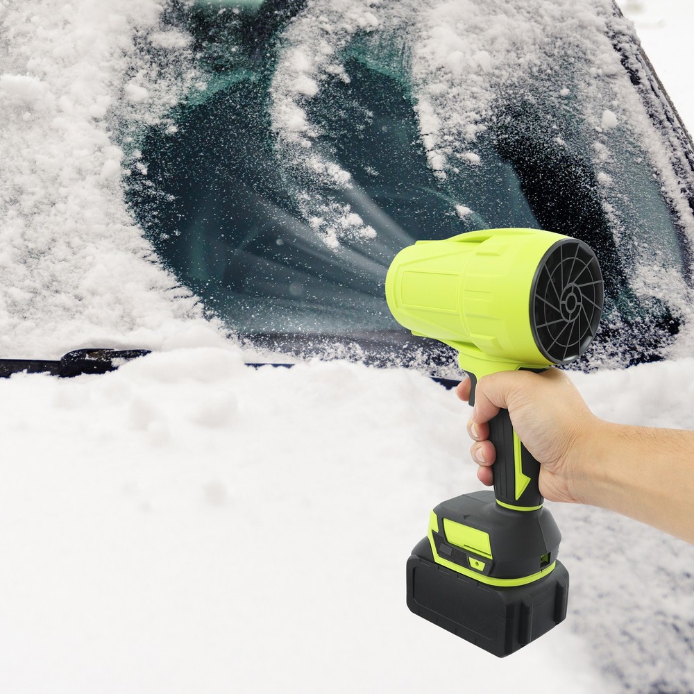 Green Nylon Silicone Leaf Blower Portable Dust Cleaner Handheld Blowers