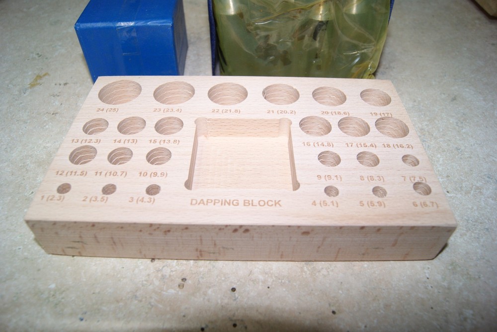 24 PIECE DAPPING PUNCH SET NEW MANTEL CLOCK PARTS