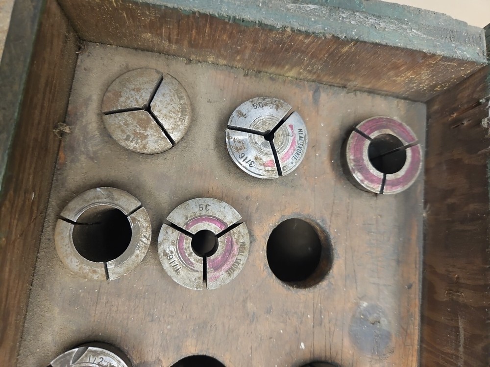 Neil Skokie 5C Collet Tool Set. Incomplete.