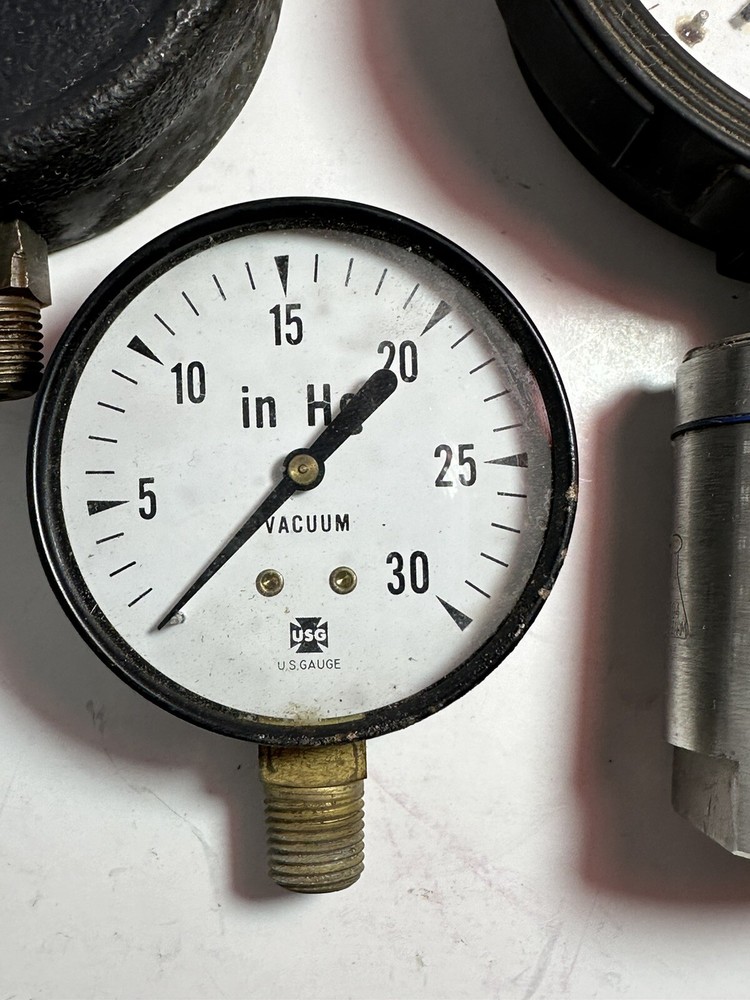 Vintage PRESSURE GAUGE Boiler STEAMPUNK