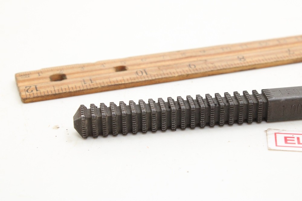 Mac Tools TRM8 Metric Thread Restoring File Red Rubber Handle USA