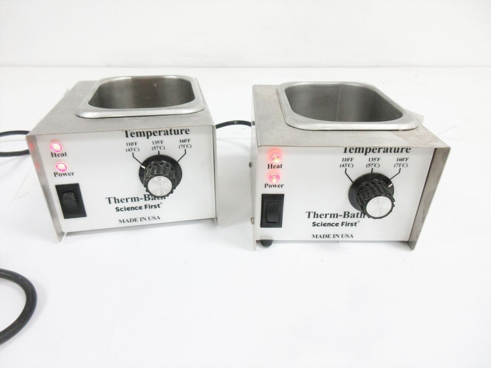 2x SCIENCE FIRST THERM-BATH 70-100 ~ PARTS ONLY