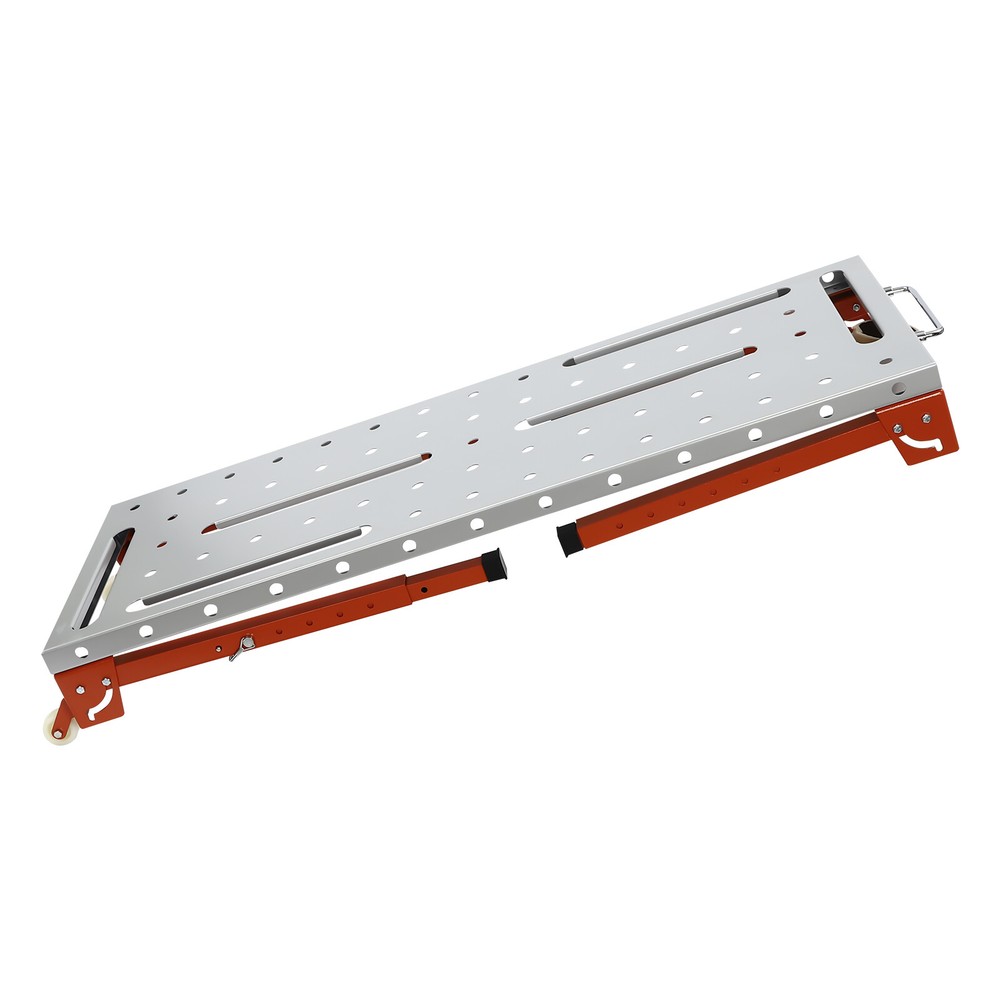 Portable Welding Table Silver Folding Welding Workbench Table Work Bench Steel