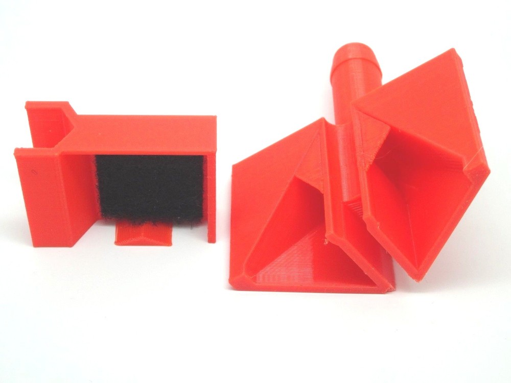Lee turret /pro 1000 reloading press primer catcher upgrade (red)