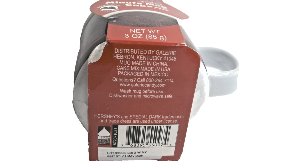 Hershey's Minute Mug Cake Mix -G11