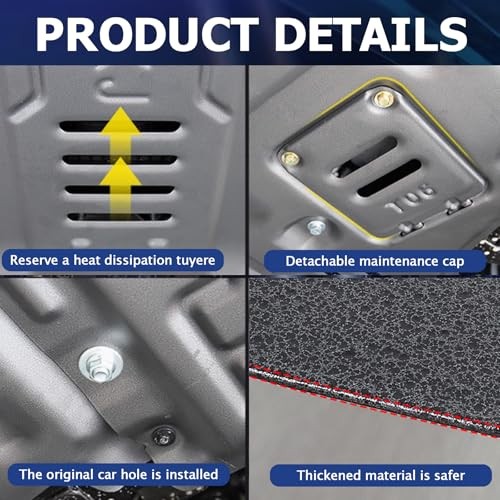 Front Engine Splash Shield Fit for 2015-2023 Porsche Macan Engine Case Guards