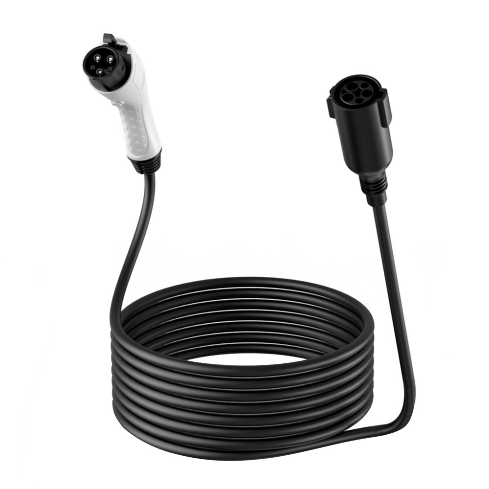 Leheyhey 21FT J1772 EV Charger Extension Cable 32A