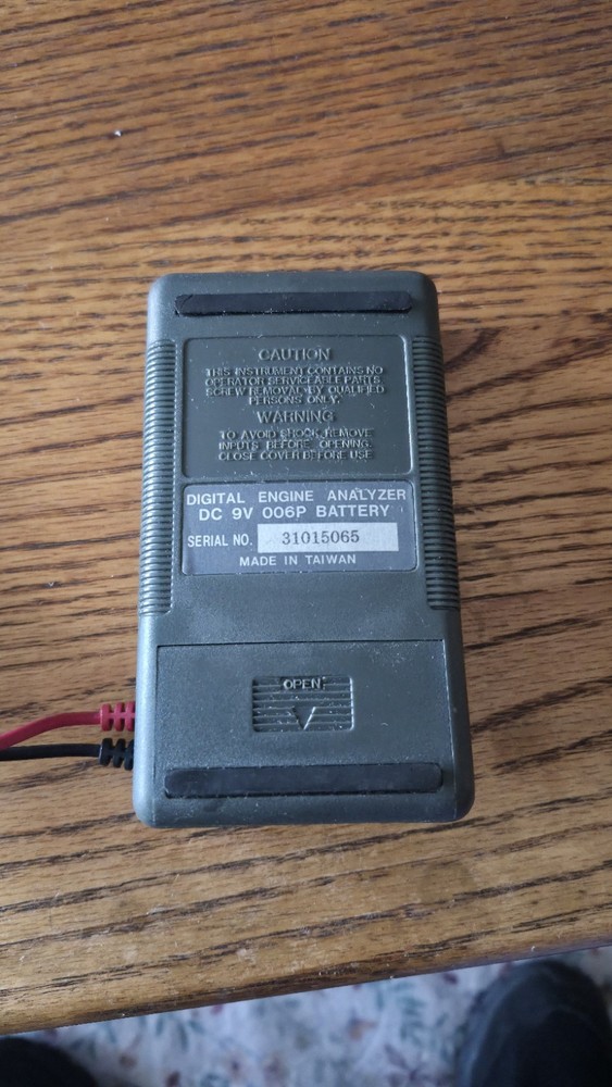 Sears DIGITAL Engine Analyzer