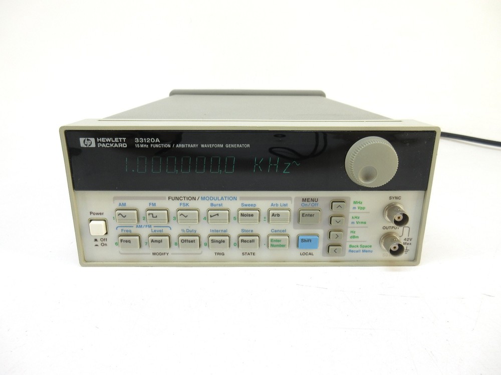 HP 33120A 15 MHz Function / Arbitrary Waveform Generator