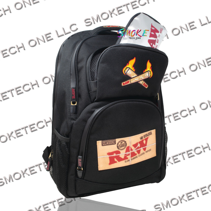 RAW Rolling Papers Black Bakepack (Backpack)