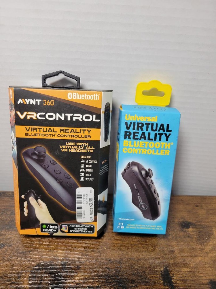 Utopia 360  AND Mynt 360 degree Virtual Reality Bluetooth Controllers NEW