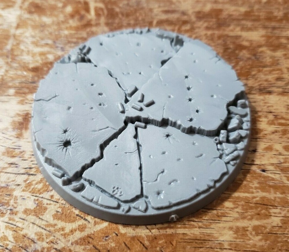 Warhammer 40k Space Marine Bits Venerable Dreadnought 60mm Textured Base Imperia