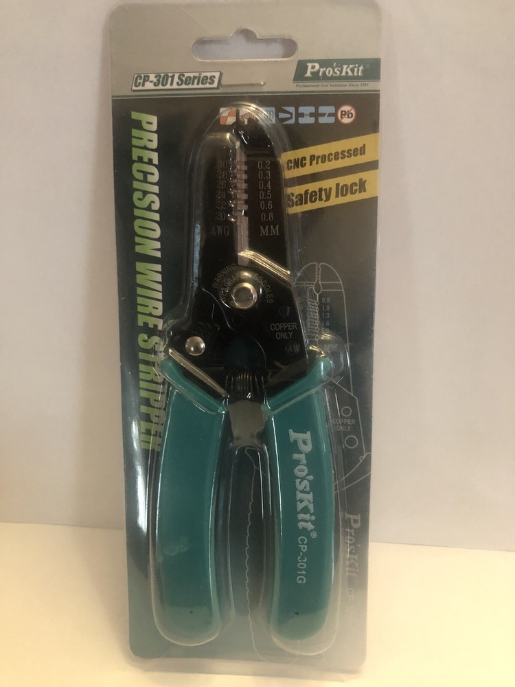 Eclipse Tools CP-301G Pro'sKit Precision Wire Stripper, 30-20 AWG