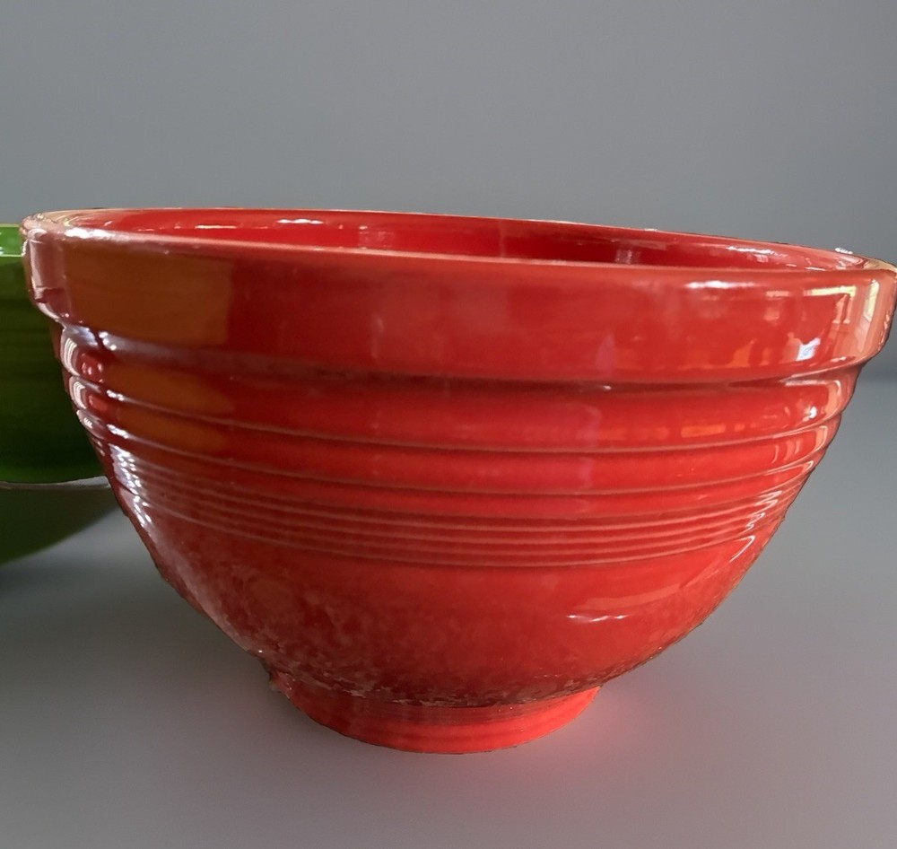 Fiesta Fiestaware Red Mixing Bowl EUC