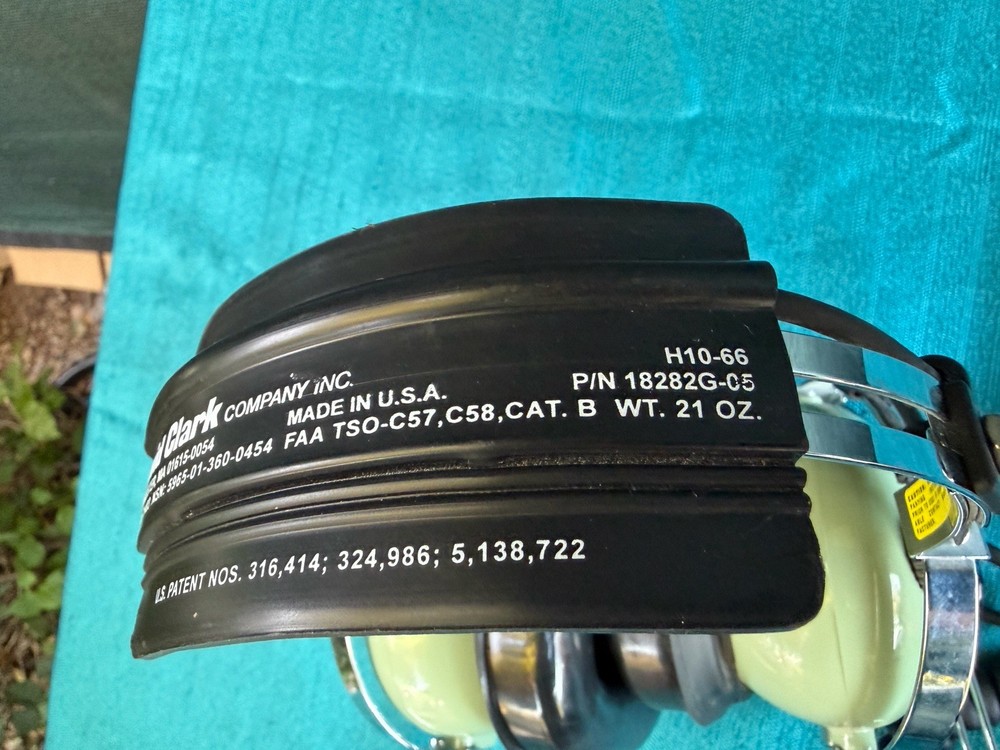 David Clark H10-66 Aviation Headset