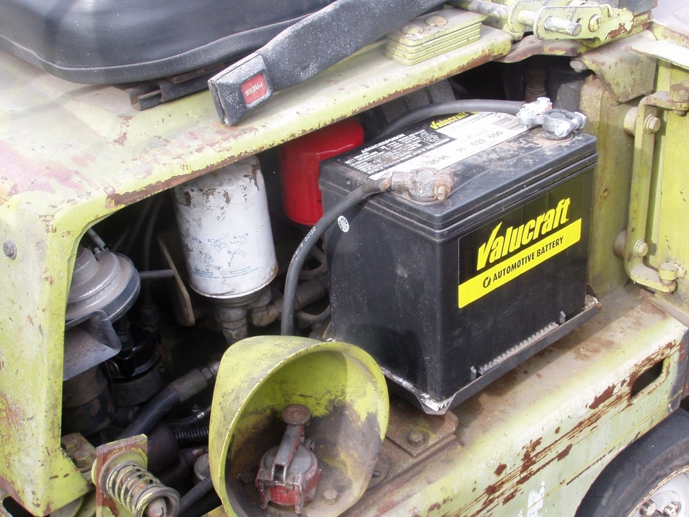 Gas Powered Clark Forklift