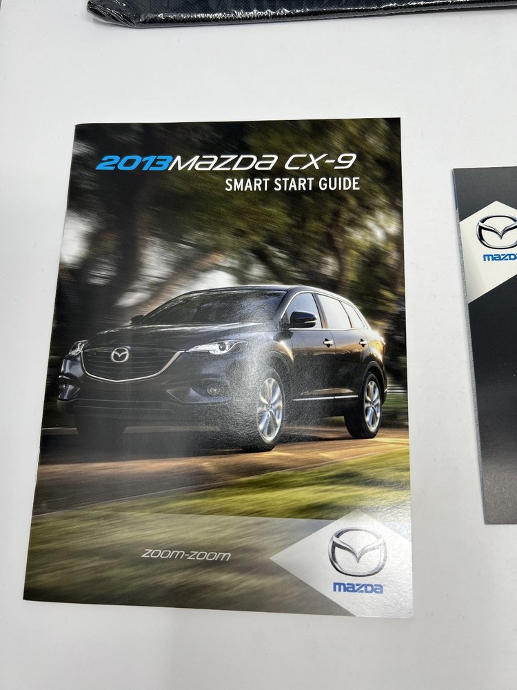 2013 Mazda CX-9 Owners Manual OEM Complete Set