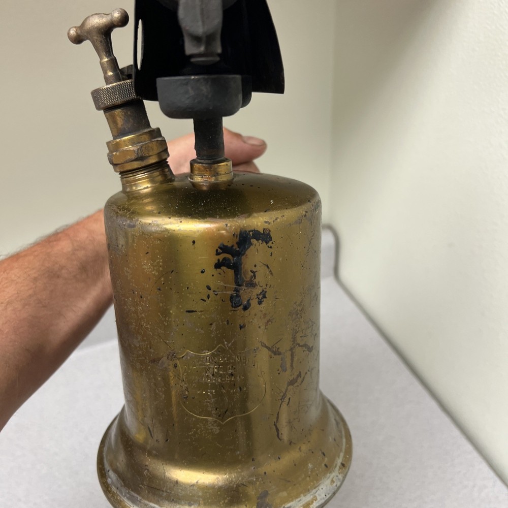 Vintage Clayton & Lambert Brass Blow Torch