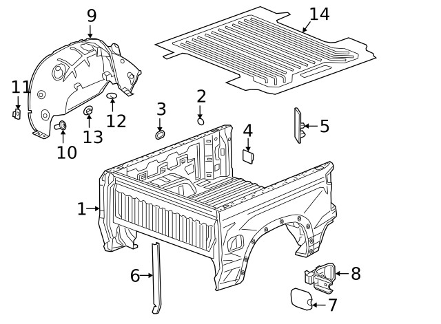 Genuine GM Liner 85851907