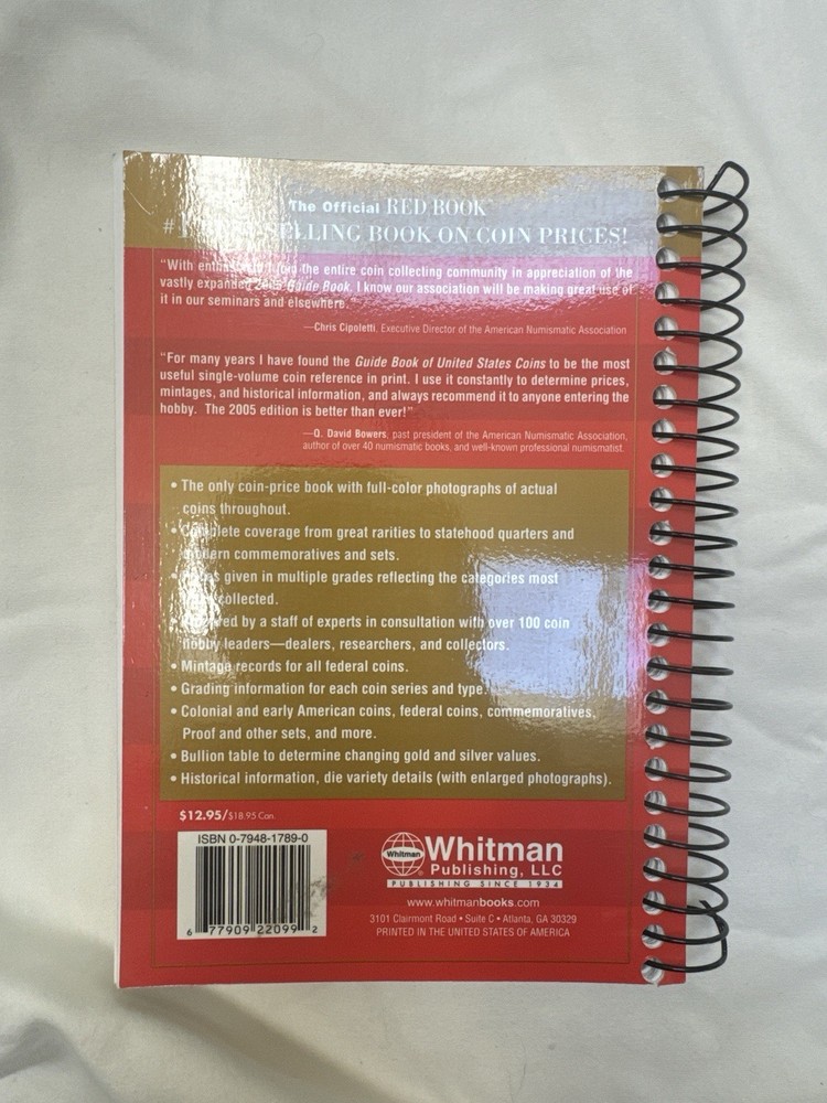 Whitman Red Book US Coins 2005