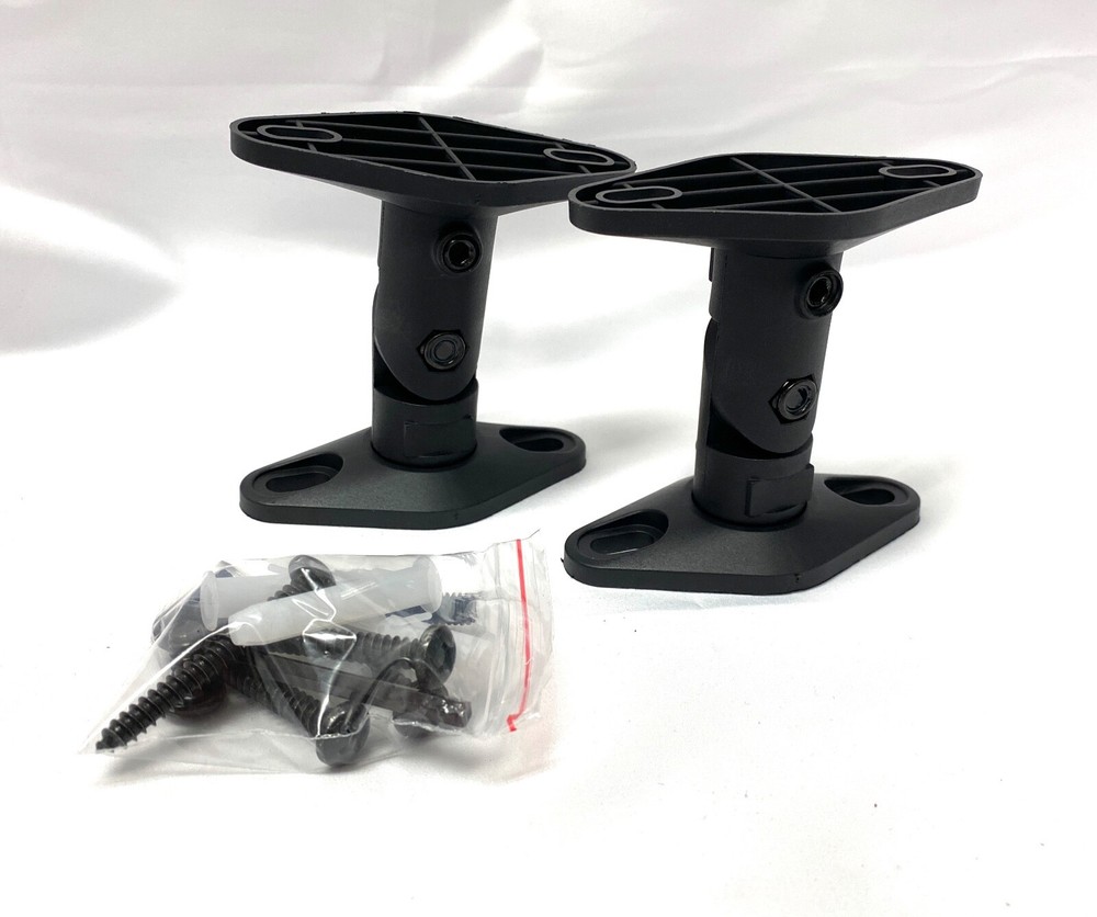 Plastic wall mount bracket for Bose 151SE 161 Speaker - Black -Pair