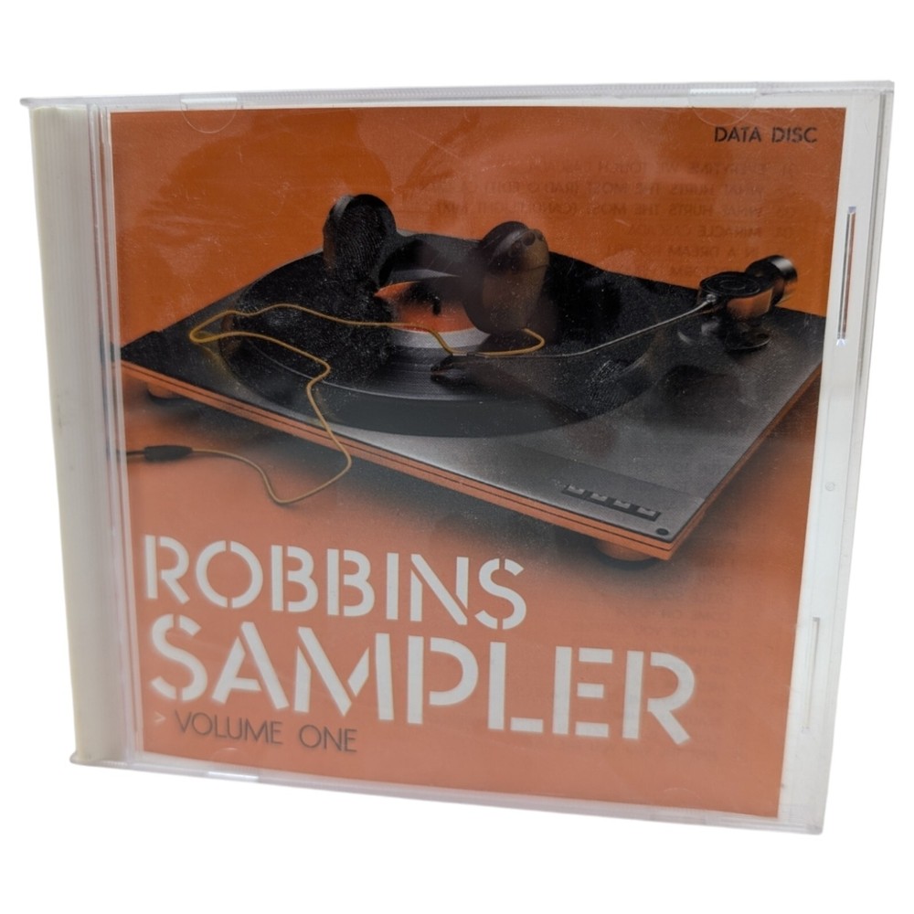 Robbins Sampler Volume One (CD-ROM, Data Disc) RARE Promo