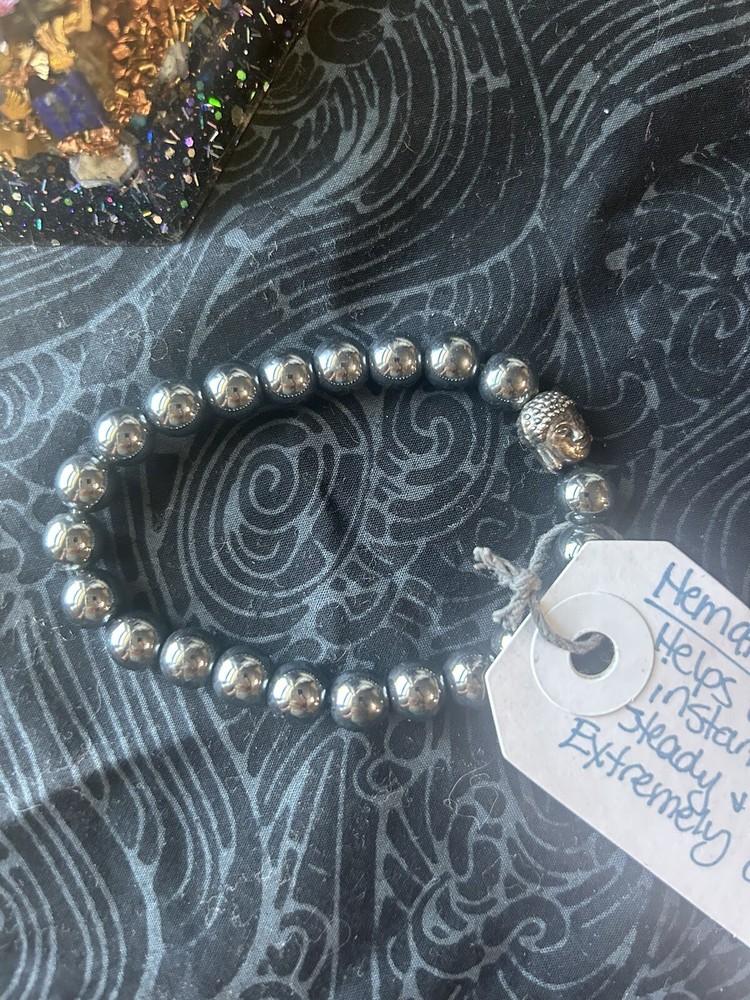 Hematite Crystal Bracelet