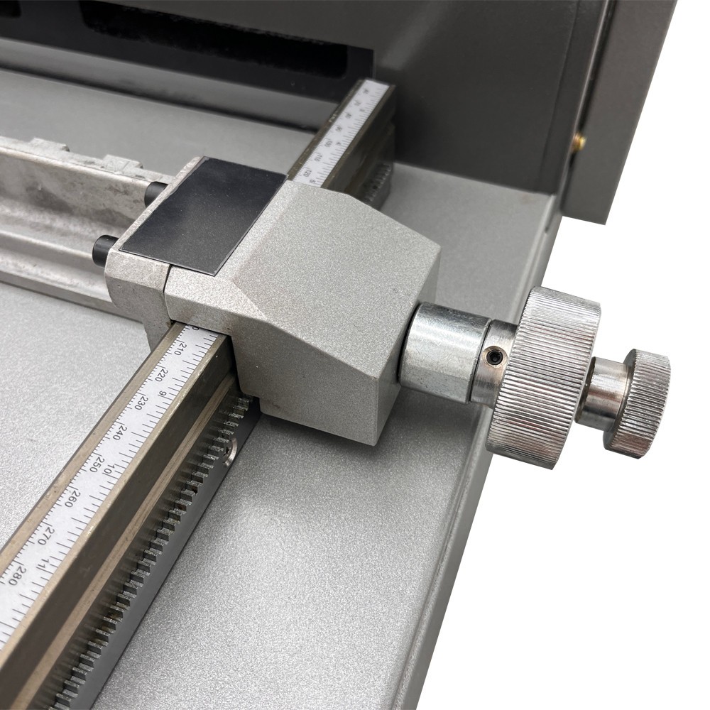 A4 Desktop Electric Paper Cutter Two Hands Cutting Operation Multiprotection