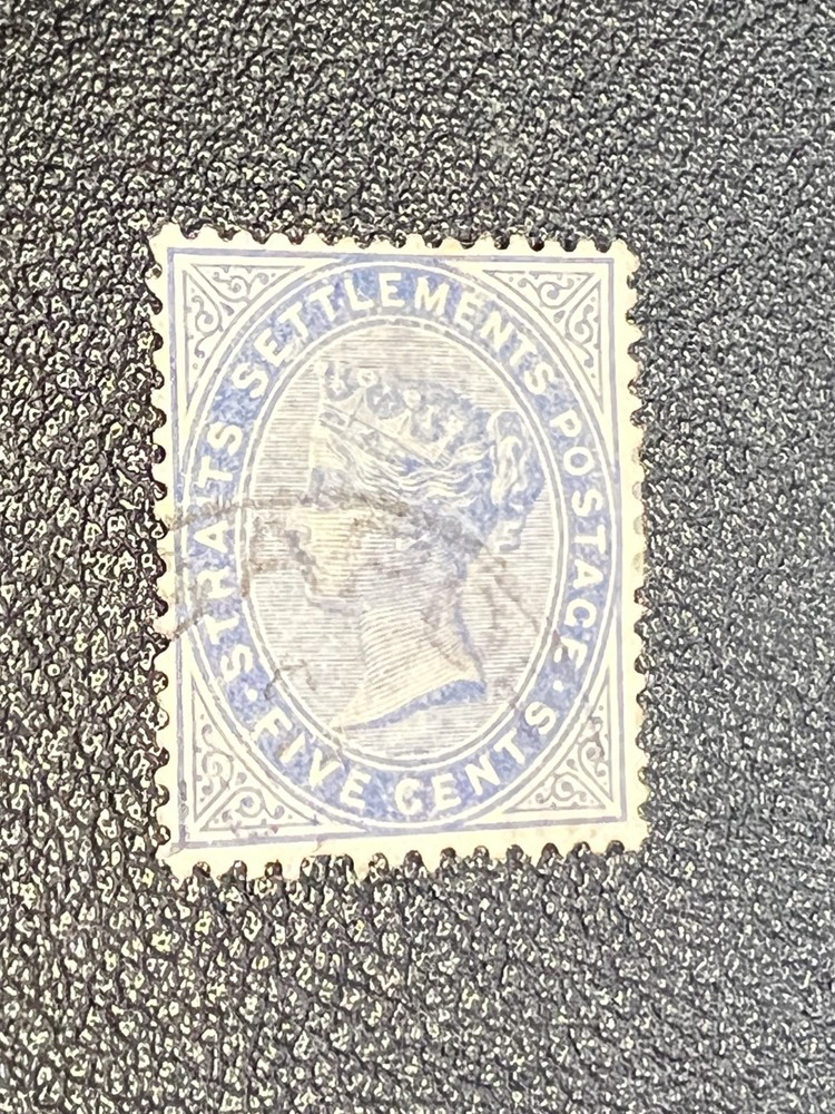Straits Settlements stamp 45 used