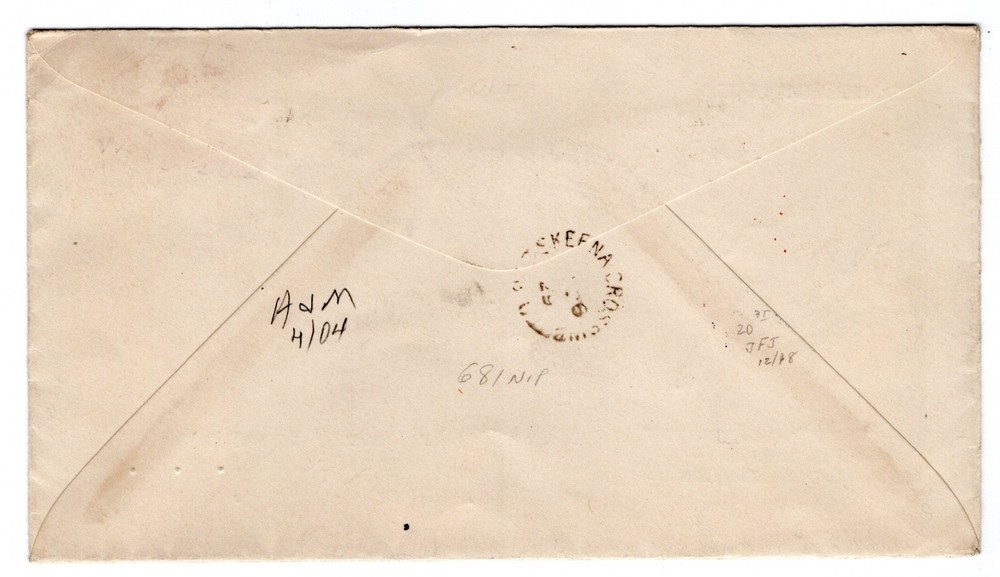 #681 Ohio River Canalization 1929 FDC - Unlisted Cairo IL to Canada