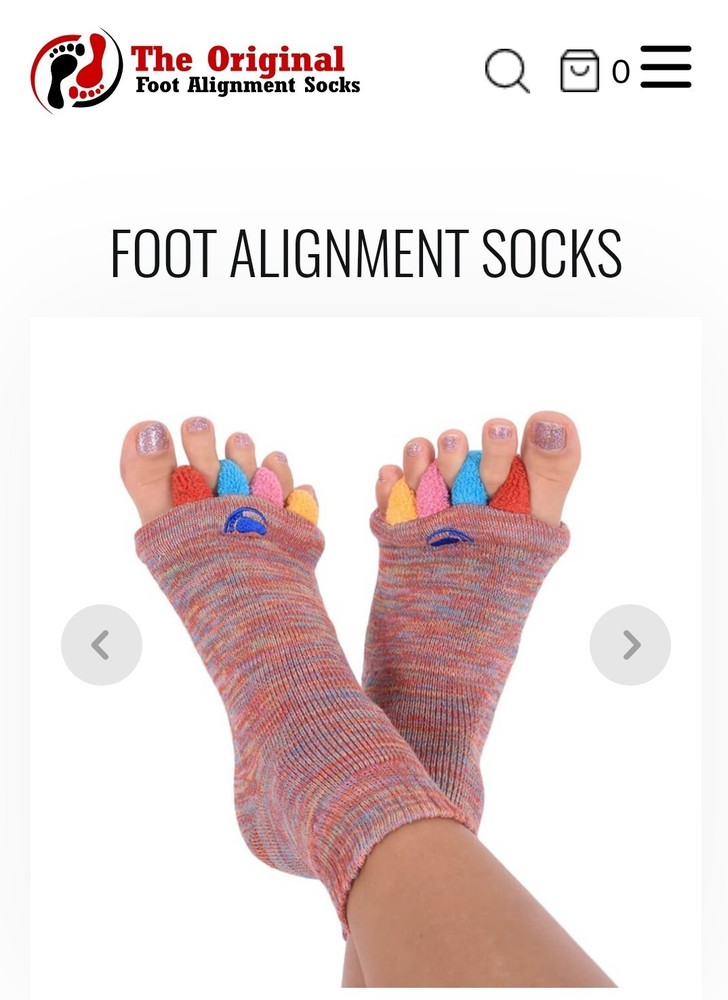 The Original Foot Alignment Socks After Hours Socks Large Multicolor