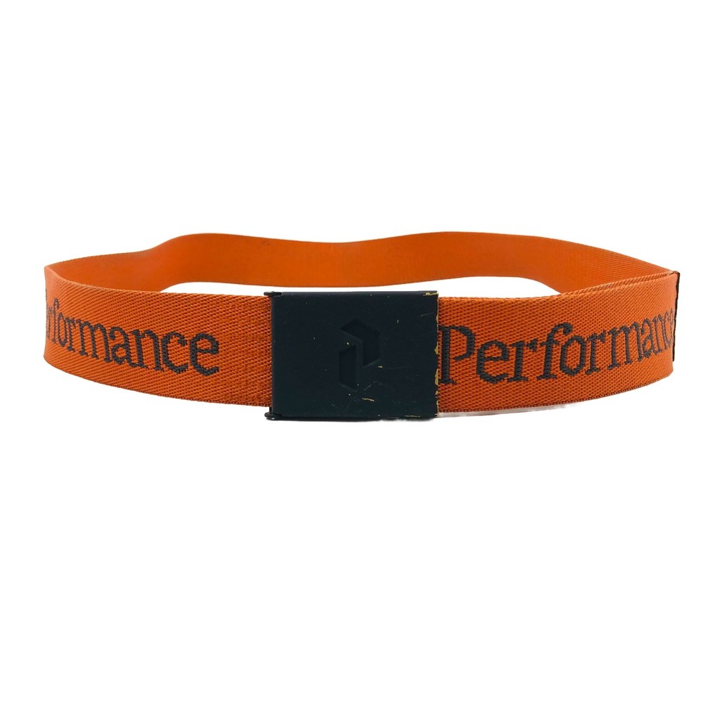 Peak Performance Men's Orange Textile Universal Belt One Size - 123 cm