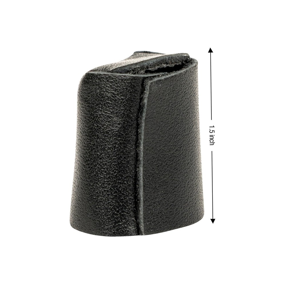 SINGER 54389 ProSeries Leather Thimble, Black (Single) Single,