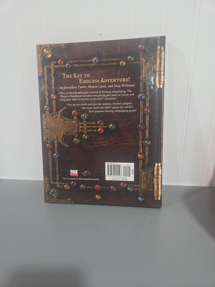 Dungeons and Dragons Players Handbook Core Rule Book I
