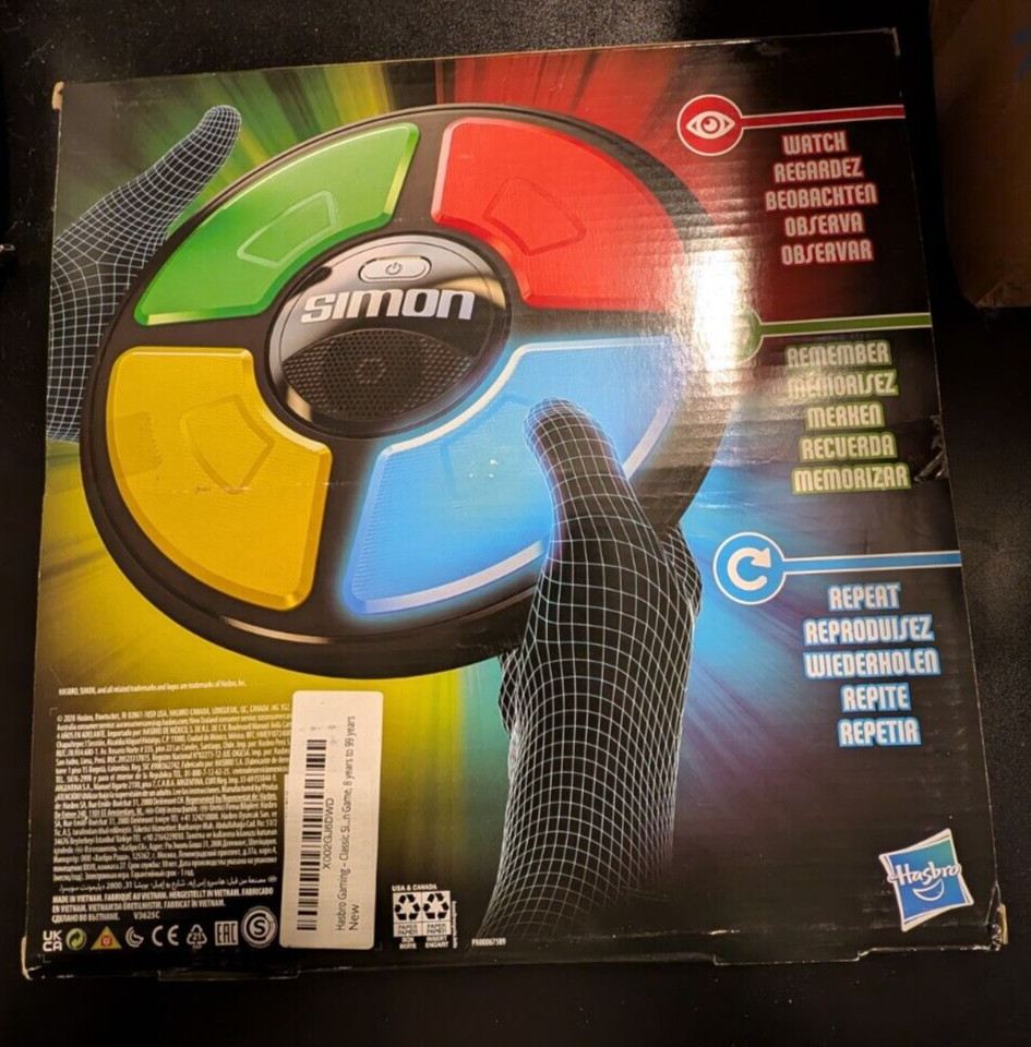 Simon Hasbro Gaming New in Box