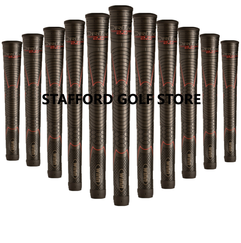 Winn Dri-Tac 2.0 Golf Grips Bundle Set Standard Midsize Undersize Oversize Jumbo
