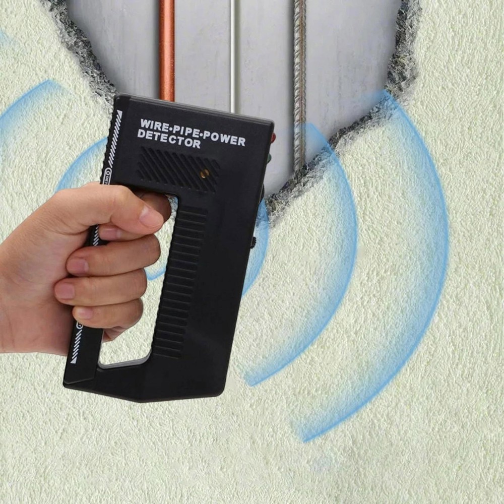 Handheld Wpp123 Wire Pipe Voltage Detector Wall Scanner Metal Detector Meter