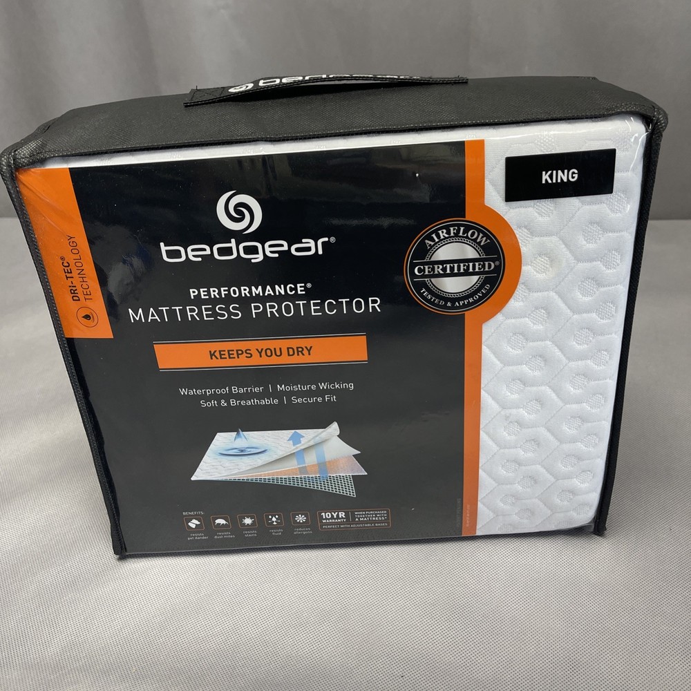 Bedgear King Mattress Protector Dri-Tec Airflow Performance