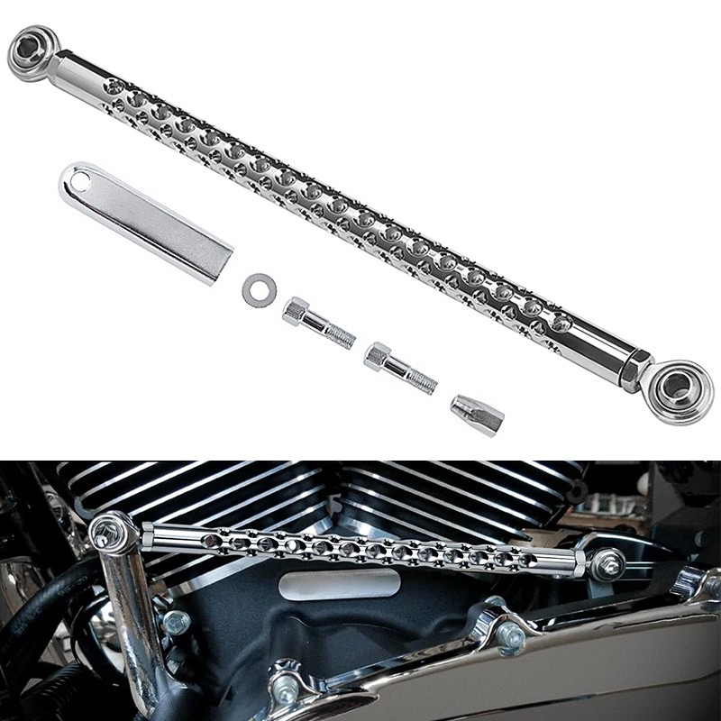 Chrome Shifter Shift Linkage For Harley Touring Road King Electra Glide Softail