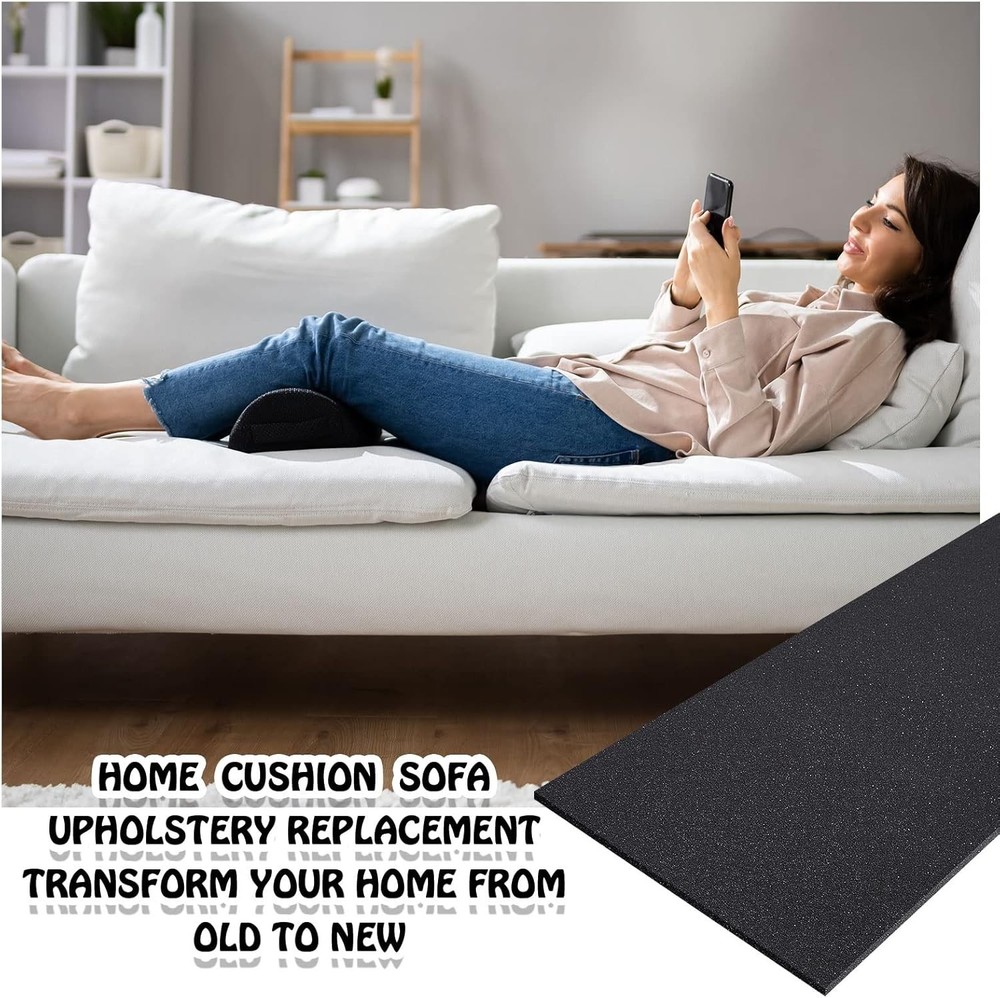 Durable High-Density Foam Sheet 1/2" Thick 24" x 72" - Ultimate Comfort Solution