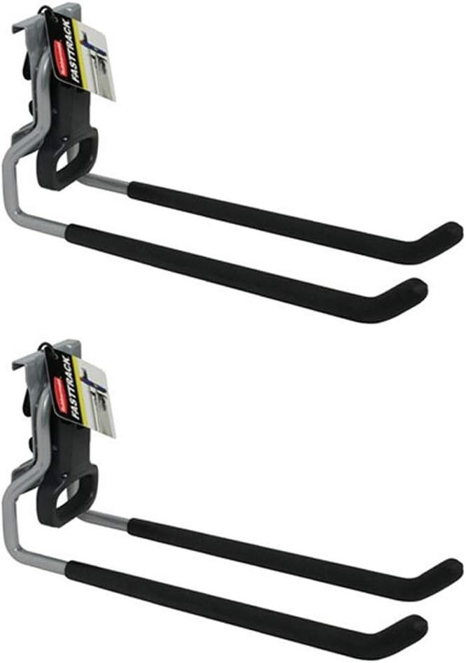 Fast Track Wall Mounted Garage Storage Utility Multi Hook 2 Pack)
