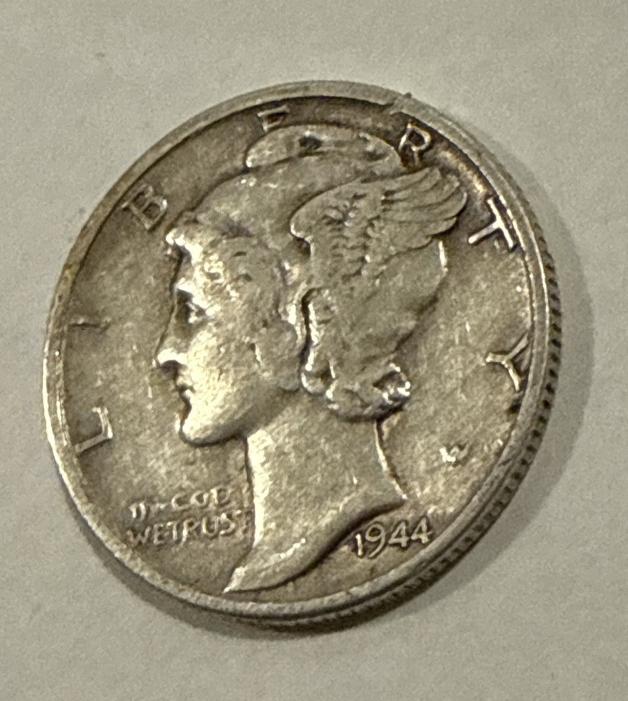 1944 Mercury Dime AA26