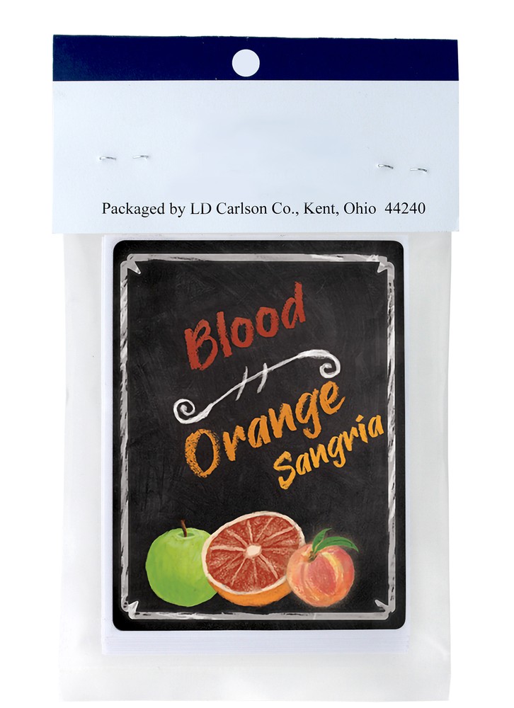 Blood Orange Wine Labels 30/Pack Mist Collection