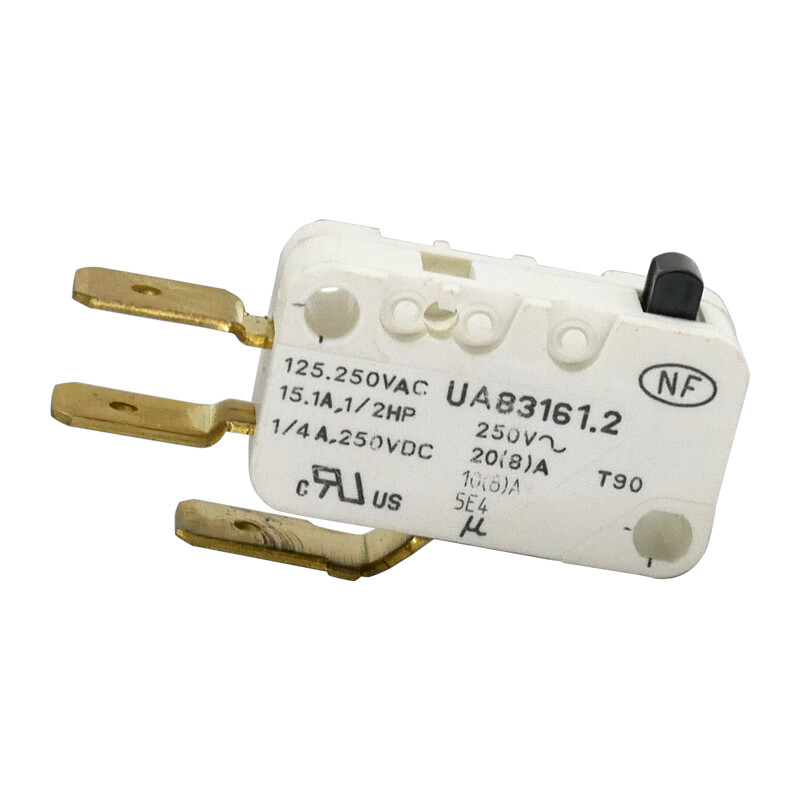 HD 1PCS White Micro Limit Switch Test Fixture 3-pin for Test Bench Tooling Frame