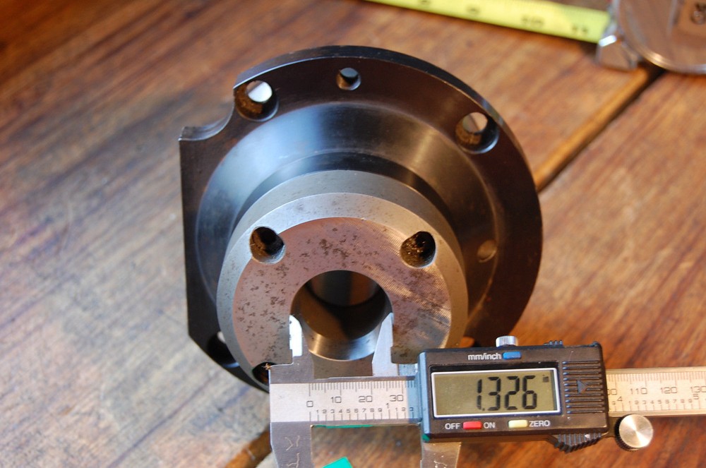 Pull Back Collet Chuck Spindle nose 4-1/2" OD mount Collet holder