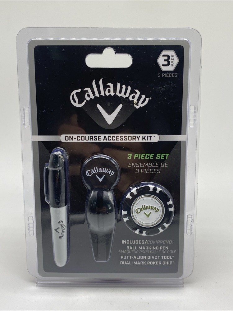 NEW Callaway Golf On-Course Accessory Starter Kit 3 Piece Set