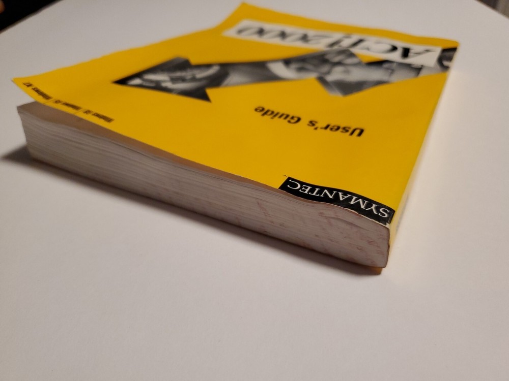 Symantec Users Guide Windows 98/95/NT Act! 2000 Manual And Version 2 WINDOWS