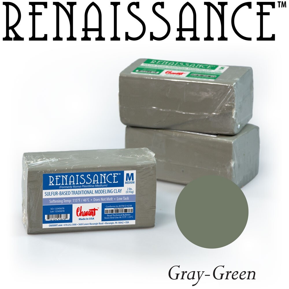 Chavant - Renaissance Plastilina (Roma) - Medium