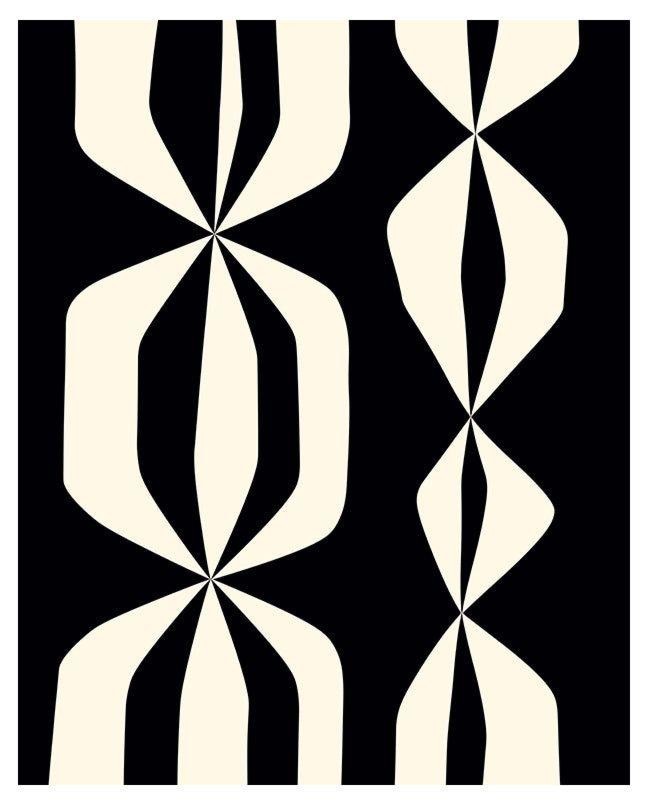 Abstract Symmetrical Pattern Design Stencil for Creative Projects - StencilAir